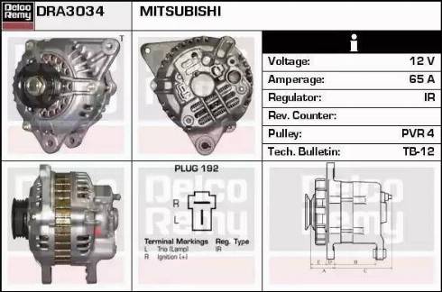 Remy DRA3034 - Alternator furqanavto.az