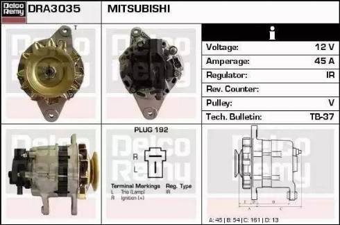 Remy DRA3035 - Alternator furqanavto.az