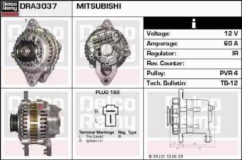 Remy DRA3037 - Alternator furqanavto.az