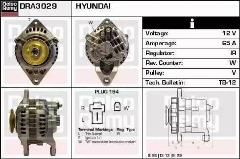 Remy DRA3029 - Alternator furqanavto.az