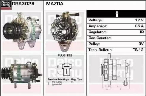 Remy DRA3028 - Alternator furqanavto.az