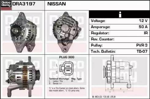 Remy DRA3197 - Alternator furqanavto.az