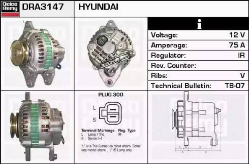 Remy DRA3147 - Alternator furqanavto.az