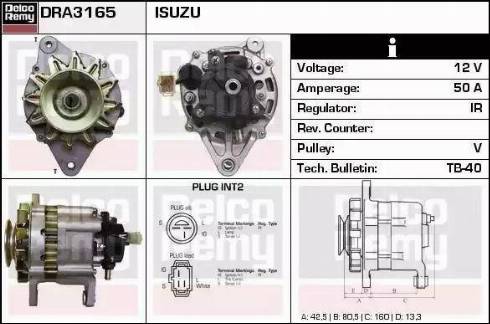 Remy DRA3165 - Alternator furqanavto.az