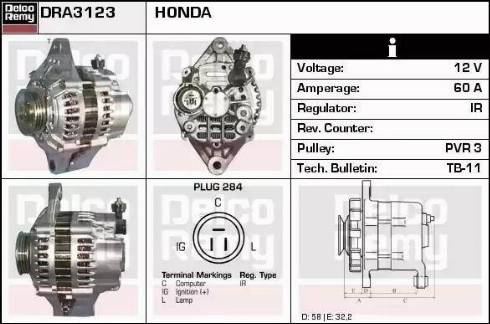 Remy DRA3123 - Alternator furqanavto.az