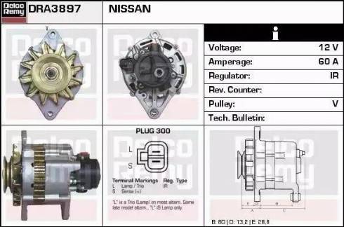 Remy DRA3897 - Alternator furqanavto.az