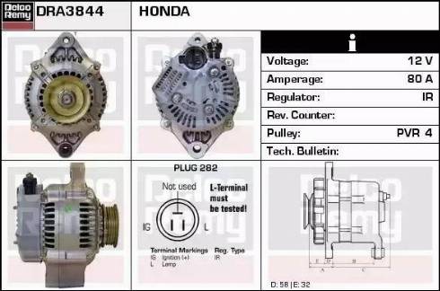 Remy DRA3844 - Alternator furqanavto.az