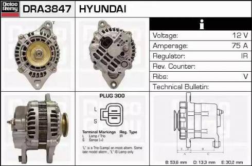 Remy DRA3847 - Alternator furqanavto.az