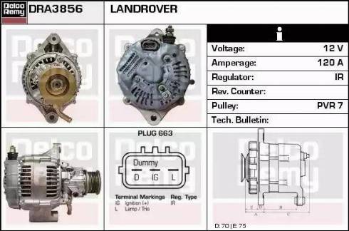 Remy DRA3856 - Alternator furqanavto.az