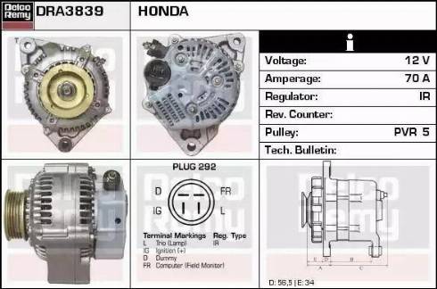 Remy DRA3839 - Alternator furqanavto.az