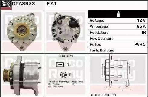 Remy DRA3833 - Alternator furqanavto.az