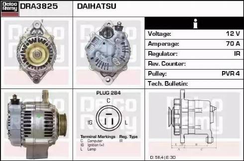 Remy DRA3825 - Alternator furqanavto.az