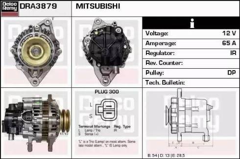 Remy DRA3879 - Alternator furqanavto.az