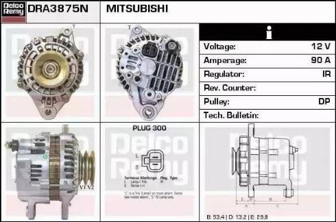 Remy DRA3875N - Alternator furqanavto.az