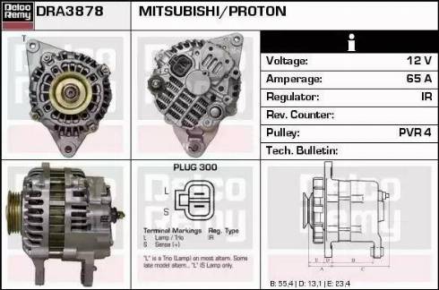 Remy DRA3878 - Alternator furqanavto.az