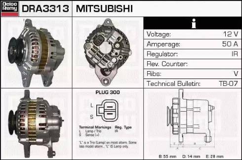 Remy DRA3313 - Alternator furqanavto.az