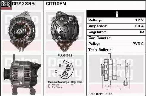 Remy DRA3385 - Alternator furqanavto.az