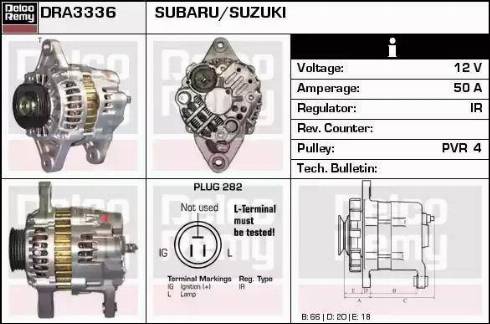 Remy DRA3336 - Alternator furqanavto.az