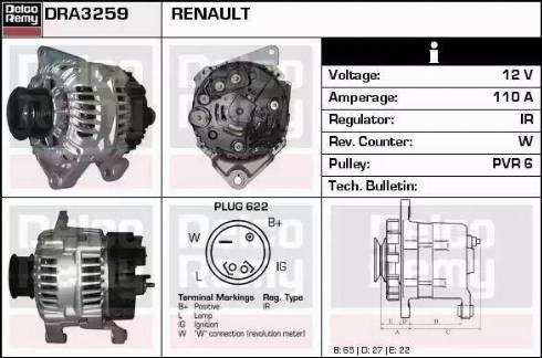 Remy DRA3259 - Alternator furqanavto.az