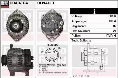 Remy DRA3264 - Alternator furqanavto.az