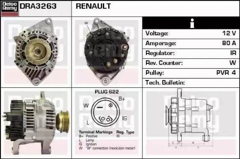 Remy DRA3263 - Alternator furqanavto.az