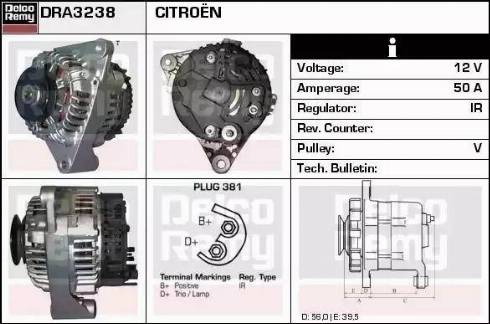 Remy DRA3238 - Alternator furqanavto.az