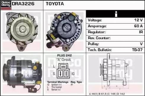 Remy DRA3226 - Alternator furqanavto.az