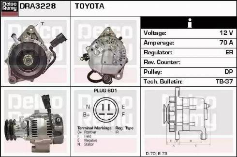 Remy DRA3228 - Alternator furqanavto.az