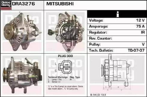 Remy DRA3276N - Alternator furqanavto.az