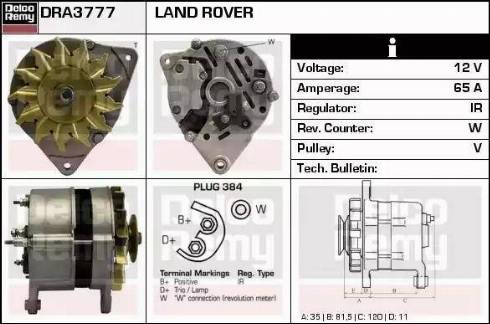 Remy DRA3777 - Alternator furqanavto.az