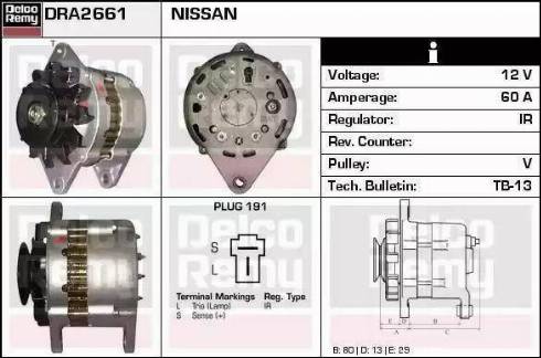 Remy DRA5431 - Alternator furqanavto.az