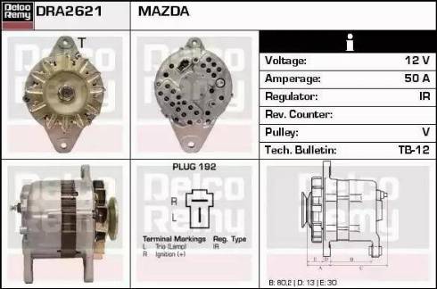 Remy DRA2621 - Alternator furqanavto.az