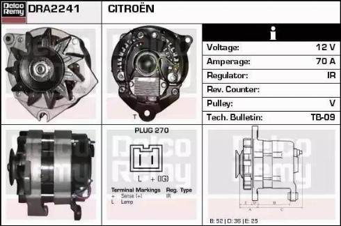 Remy DRA2241 - Alternator furqanavto.az