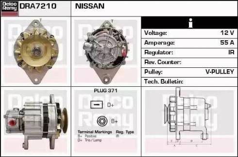 Remy DRA7210 - Alternator furqanavto.az