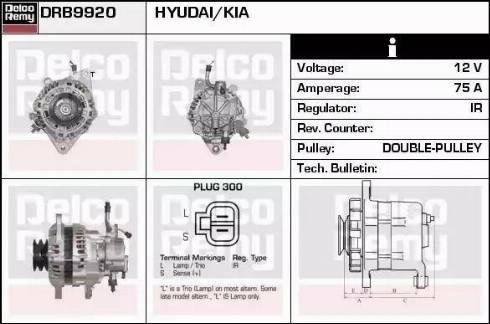 Remy DRB9920 - Alternator furqanavto.az