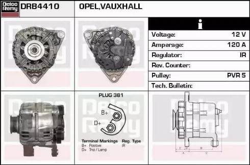 Remy DRB4410 - Alternator furqanavto.az