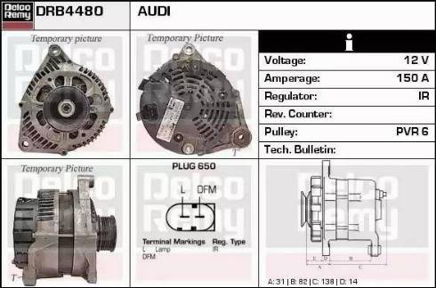 Remy DRB4480 - Alternator furqanavto.az