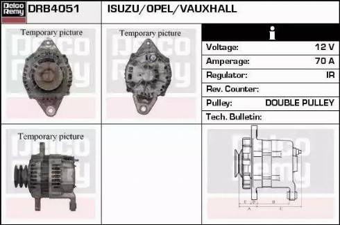 Remy DRB4051 - Alternator furqanavto.az