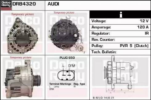 Remy DRB4320 - Alternator furqanavto.az