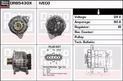 Remy DRB5430X - Alternator furqanavto.az