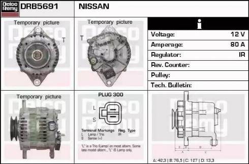 Remy DRB5691 - Alternator furqanavto.az