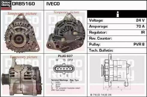 Remy DRB5160 - Alternator furqanavto.az