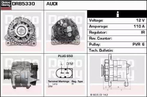 Remy DRB5330 - Alternator furqanavto.az