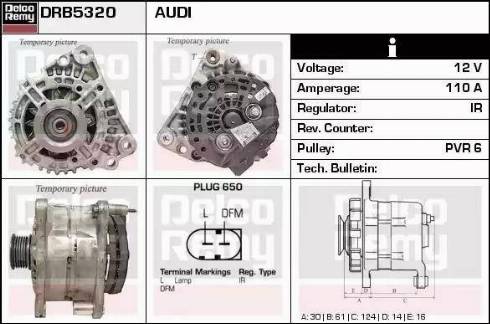 Remy DRB5320 - Alternator furqanavto.az