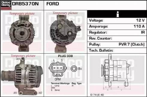 Remy DRB5370N - Alternator furqanavto.az