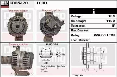 Remy DRB5370 - Alternator furqanavto.az