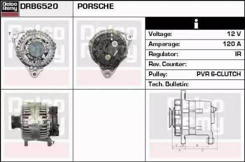 Remy DRB6520 - Alternator furqanavto.az