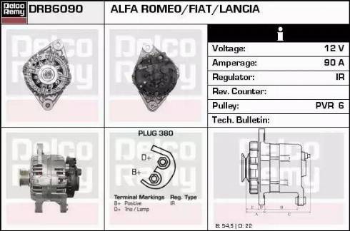 Remy DRB6090 - Alternator furqanavto.az