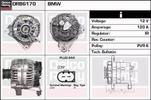 Remy DRB6170 - Alternator furqanavto.az