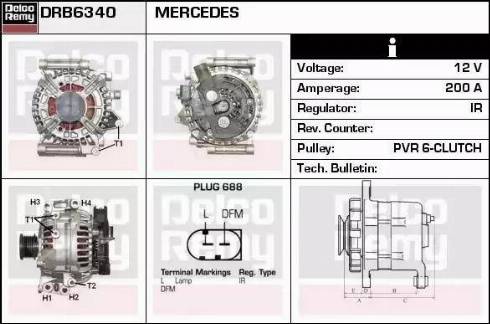 Remy DRB6340 - Alternator furqanavto.az